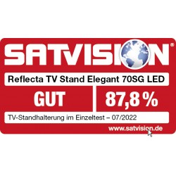 reflecta TV Stand Elegant 70SG LED space grau