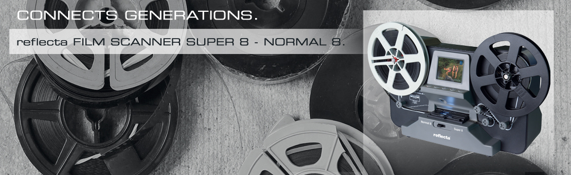 reflecta Filmscanner Super 8 - Normal 8