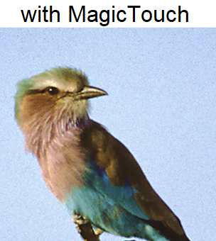 without MagicTouch